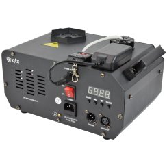 QTX FLARE-1000 vertikální výrobník mlhy, 6x TCL LED, 1000W