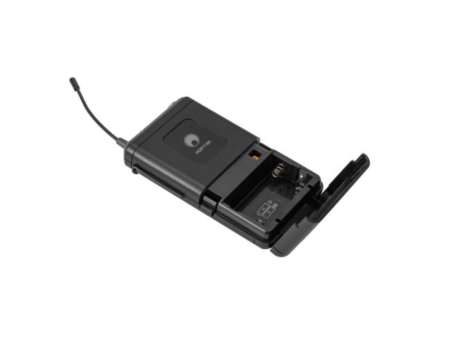 OMNITRONIC PORTY-8A Bodypack + klopový mikrofon 863.1 MHz OMNITRONIC PORTY-8A Bodypack + klopový mikrofon 863.1 MHz