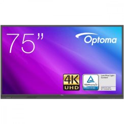 Optoma 3751RK, dotykový displej 4K 75"
