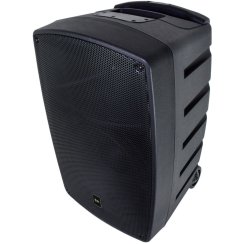 QTX PERFORMER-12, přenosný 12" PA systém, 2x dobíjecí UHF mikr., 200W