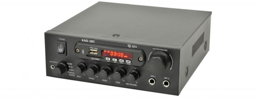 QTX KAD-2BT Digital stereo zesilovač s Bluetooth