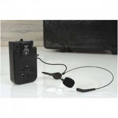 QTX BHS-174.1, náhlavní mikrofonní sada pro mobilní systémy QTX BUSKER/QUEST/PAL, VHF 174.1 MHz
