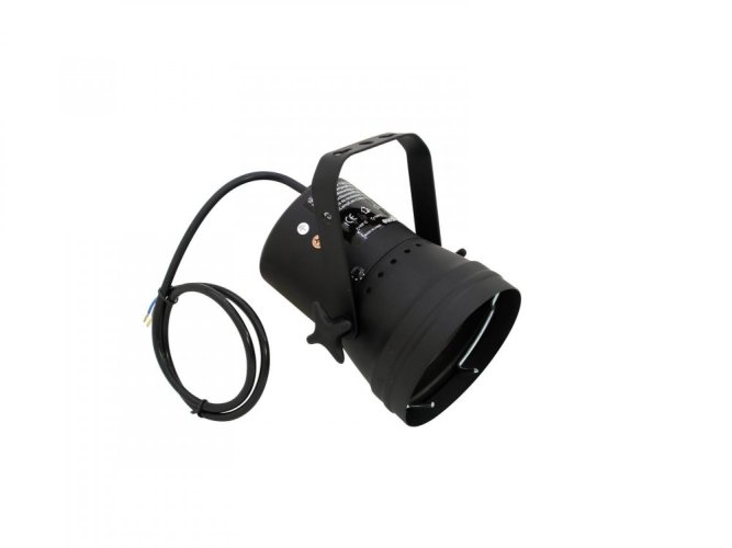 PAR 36T, černý, bodový reflektor - použito (50800360)
