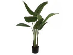 Europalms Strelície, umělá rostlina, 110cm