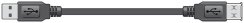 AV:link kabel USB 2.0, 1x typ A samec - 1x typ A samice, 5m