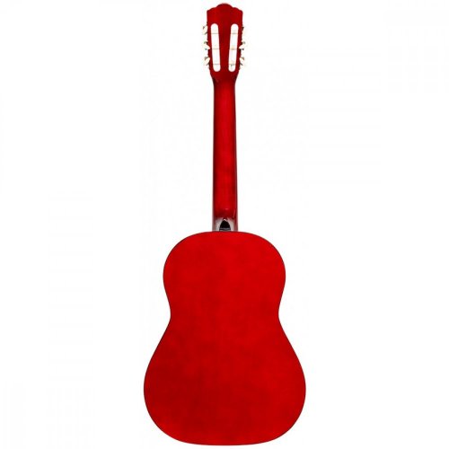 Stagg SCL50 3/4-RED, klasická kytara 3/4, červená