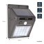 Lyyt 20LED-SSL, LED solární venkovní zahradní nástěnné světlo s pohybovým senzorem