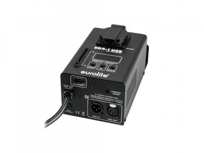 Eurolite EDX-1 DMX USB, 1-kanálový stmívač