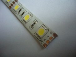 LED páska SMD5050, studená bílá, 12V, 1m, IP54, 60 LED/m