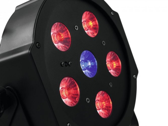 Eurolite LED SLS 5x 3W RGB + UV, reflektor