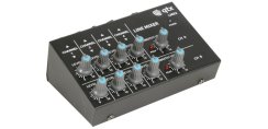 QTX LM82 Kompaktní mikrofonní směšovač, 8 stereo vstupů