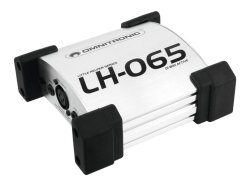 Omnitronic LH-065, aktivní DI-box Omnitronic LH-065, aktivní DI-box
