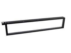 Přední ochranný kryt 19" 1HE ocel - plexisklo Přední ochranný kryt 19" 1HE ocel - plexisklo