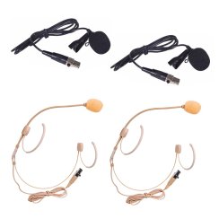 Chord XU4-C, 4-kanálový bezdrátový mikrofonní set,  823-832 / 863-865 MHz