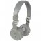 AV:link PBH-10 bezdrátová Bluetooth SD sluchátka, tmavě šedá