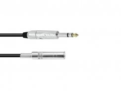 Omnitronic kabel stereo JACK samec/stereo JACK samice, 3m