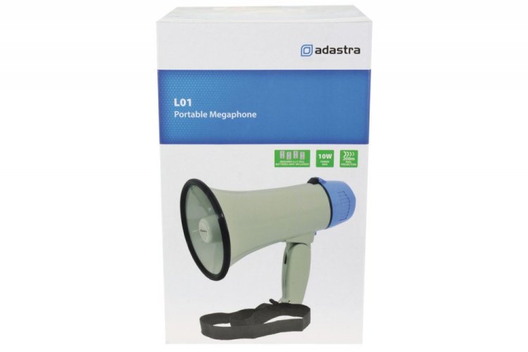 Adastra L01, megafon, 10W