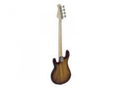 Dimavery MM-501, elektrická baskytara bezpražcová, tobaccoburst