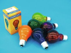 230V/40W E-27 A19 Omnilux, modrá