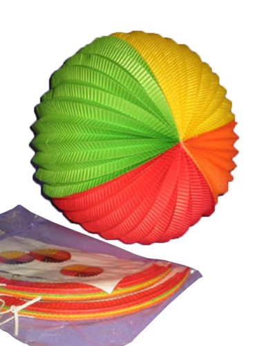 Papírové lampiony se svícnem, 3x