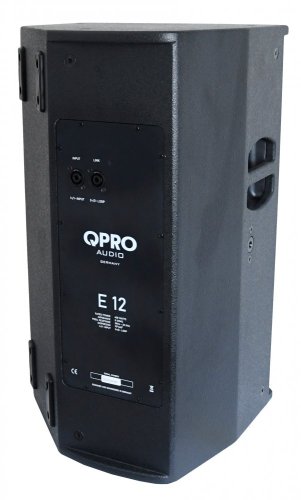 QPro E-12, 12" 2-pásmový reproduktor, 400W RMS