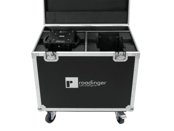 Roadinger Flightcase pro 2x DMH-190