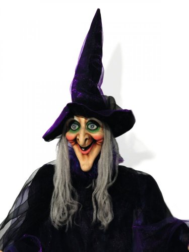 Halloweenská postava čarodějnice, 175 cm