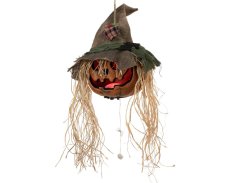 Halloweenská dýňová hlava, 70 cm