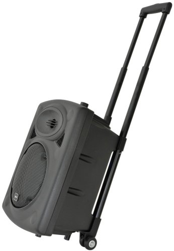 QTX QR8PA, mobilní 8" zvukový systém BT/USB/SD/FM/UHF/TWS, 50W