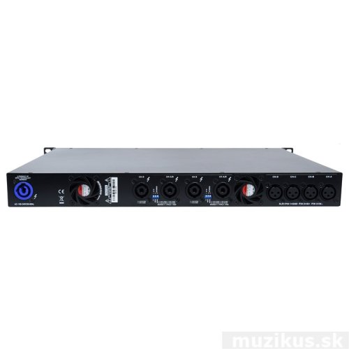 QPro QLE 3.6K4, digitální zesilovač, 4x 900W