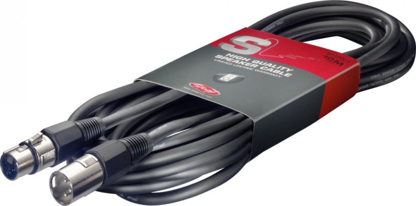 Stagg SSP10XX15, kabel XLR/XLR, 10m