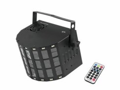Eurolite LED DERBY 4x 3W a 16x 0,5W SMD DMX, paprskový efekt