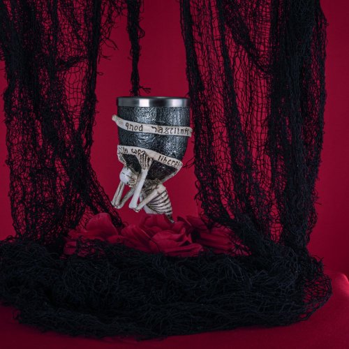 Halloween dekorační síť šedá, 55x350 cm