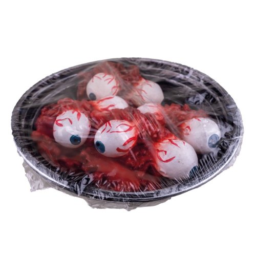 Halloween miska s očními bulvami