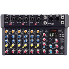 Citronic CMA-10, mixážní pult s DSP FX a BT/USB