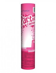 Párty konfety vystřelovací 20 cm, růžové