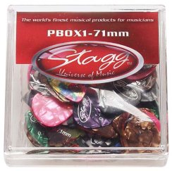 Stagg PBOX1-71, krabice trsátek 100 ks, 0,71 mm