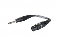 Sommer cable adaptér 3-pin XLR(F) / 6.3mm Jack