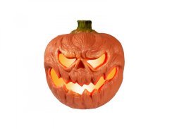Halloween svítící dýně, 18 cm