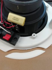 Power Dynamics CSPT6, 100V/8ohm podhledový 6,5" reproduktor, 100W - poškozeno (SK952535)