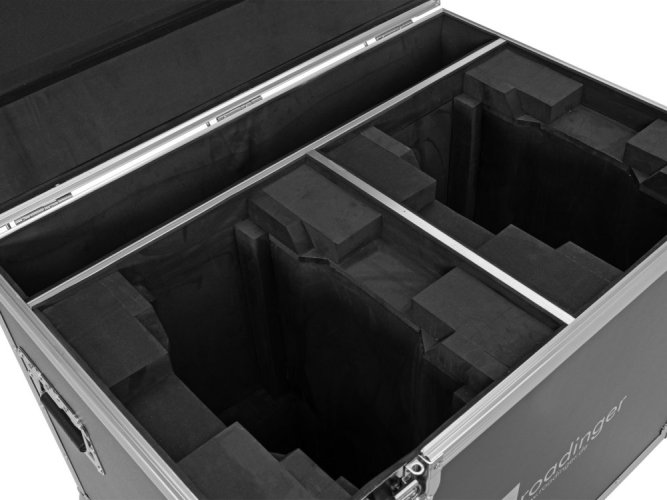 Roadinger Flightcase pro 2x DMH-190