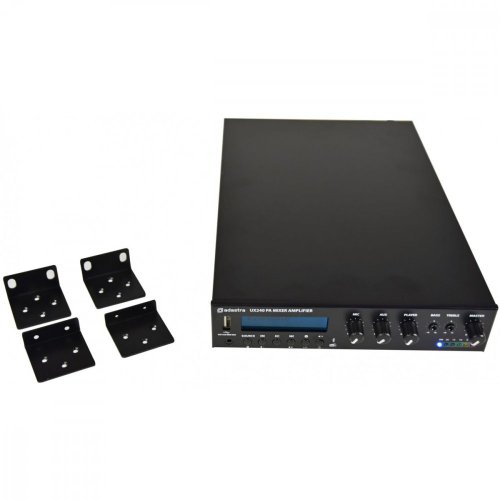 Adastra UX240, 100V mixážní zesilovač, 240W, BT/MP3/ DAB+/FM