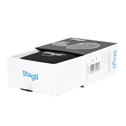 Stagg SPM-435 BK, 4-driver in-ear sluchátka, černá
