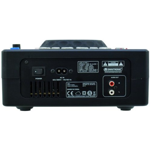 Omnitronic XMT-1400, přehrávač CD/MP3/USB/SD