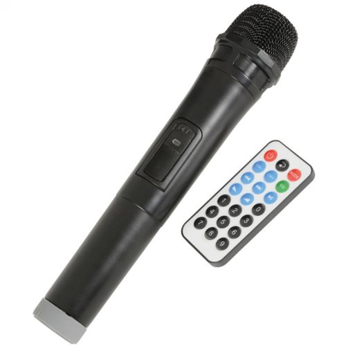 QTX BUSKER-10 mobilní 10" řečnický a zvukový systém MP3/FM/BT/VHF, AKKU, 60W