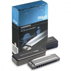 Stagg BJH-B20 G, foukací harmonika