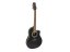 Dimavery RB-300, elektroakustická kytara typu Ovation, černá