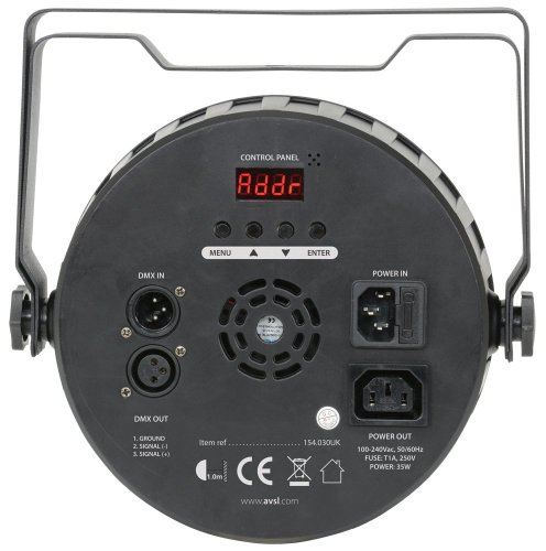 QTX PAR100 Výkonný PAR 3v1, 18x 1,5W RGB LED