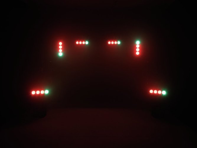Eurolite LED BAR CBB-4 COB RGB, světelná lišta