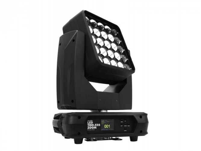 Eurolite LED TMH-X25 otočná hlavice Zoom, 25x12W RGBW LED, DMX